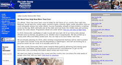 Desktop Screenshot of lakedems.org